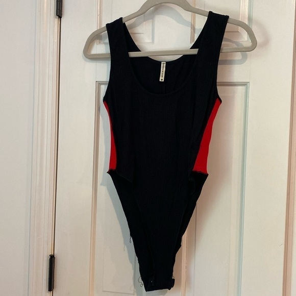 Emma & Sam Tops - Emma & Sam black and red body suit. Size L